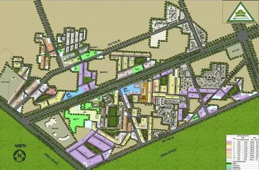  dlf garden city  site plan