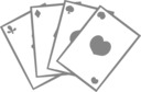 plaing card symbol