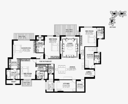 DLF The Summit Ready to Move 4 BHK Apartment Phase V, Gurgaon