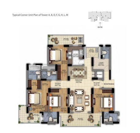  dlf ultima floor plan